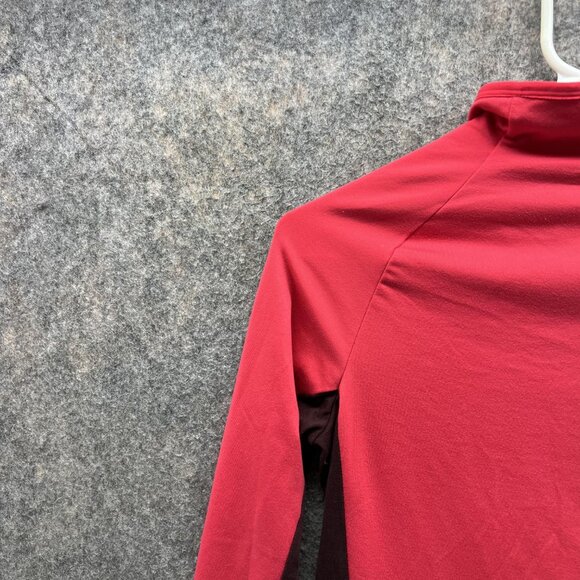 Nike Sweater Women XS Pink Full Zip Athletic Fit Training Dri Fit Track Jacket - Picture 11 of 14